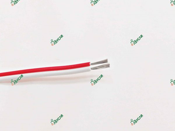 CABLE PARALELO 2 X 22 AWG ROJO - BLANCO