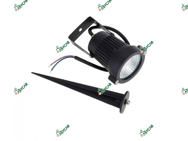 FOCO ESTACA LED 5W BLANCO FRIO 220V